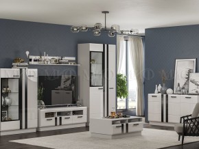 МАГНОЛИЯ Тумба ТВ (Белый глянец/Белый) в Казани - kazan.mebel24.online | фото 3