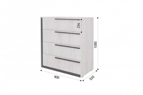 ВИНТЕР - 8 Комод 4 ящика в Казани - kazan.mebel24.online | фото 4