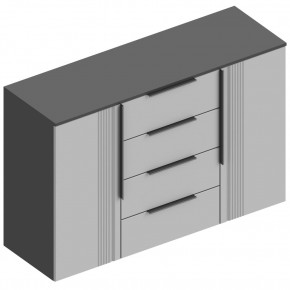 ВИТА Комод 2-ств c 4 ящиками в Казани - kazan.mebel24.online | фото