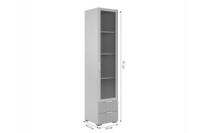 ЗЕФИР Гостиная К1 (белое дерево/белый муар) в Казани - kazan.mebel24.online | фото 5