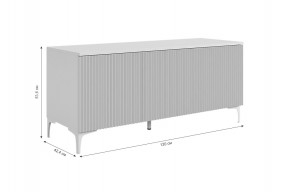 ЗЕФИР Гостиная К2 (белое дерево/черный муар) в Казани - kazan.mebel24.online | фото 4