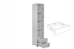 ЗЕФИР Гостиная К2 (белое дерево/черный муар) в Казани - kazan.mebel24.online | фото 7